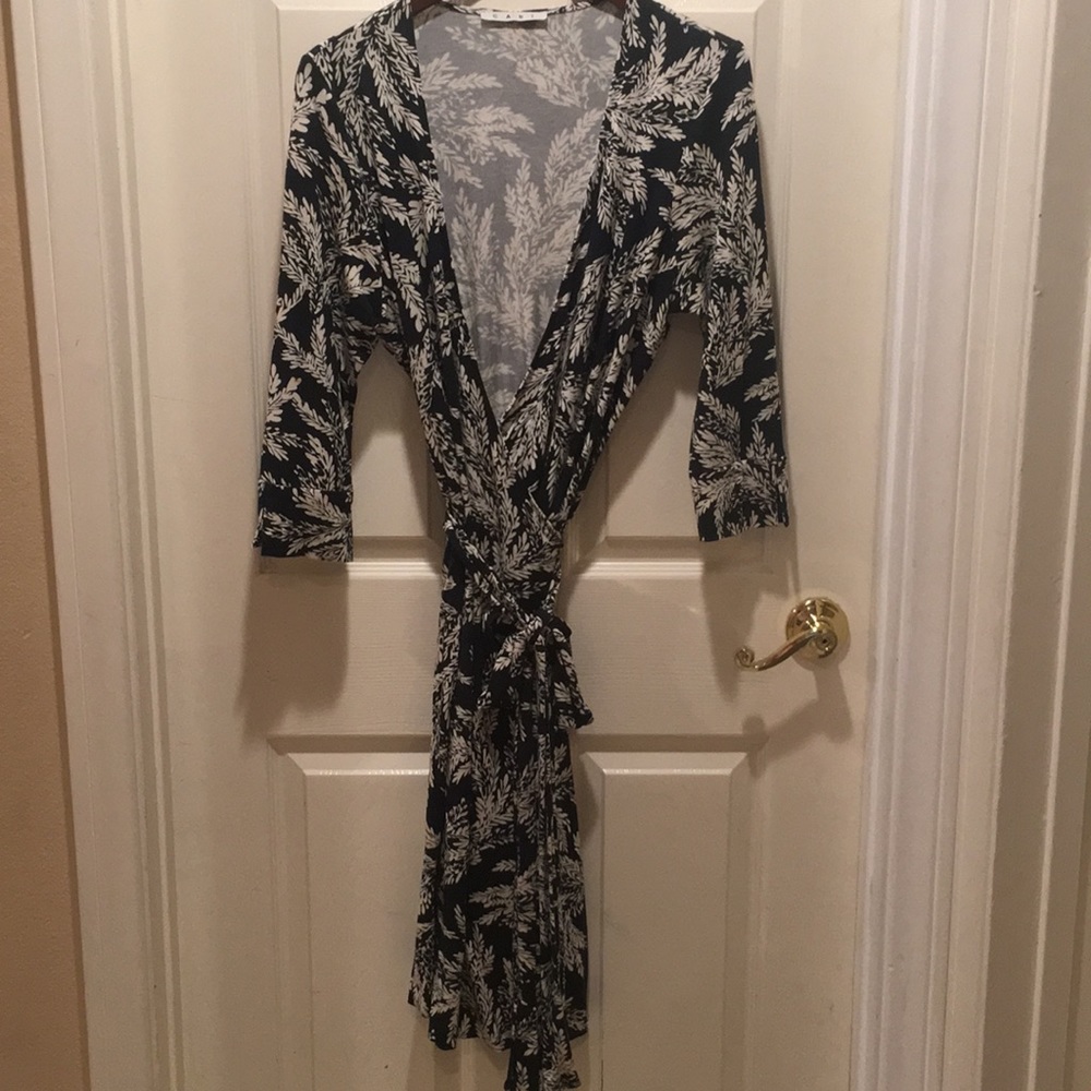 Woman’s Midi Wrap Dress